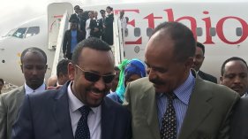 Isaias Afwerki Abiy Amhed Eritrea
